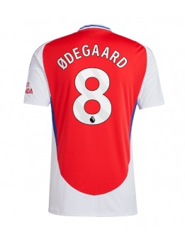 Arsenal Martin Odegaard #8 Domaci Dres 2024-25 Kratak Rukavima